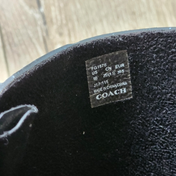 Coach Rain boots - Picture 4 of 4